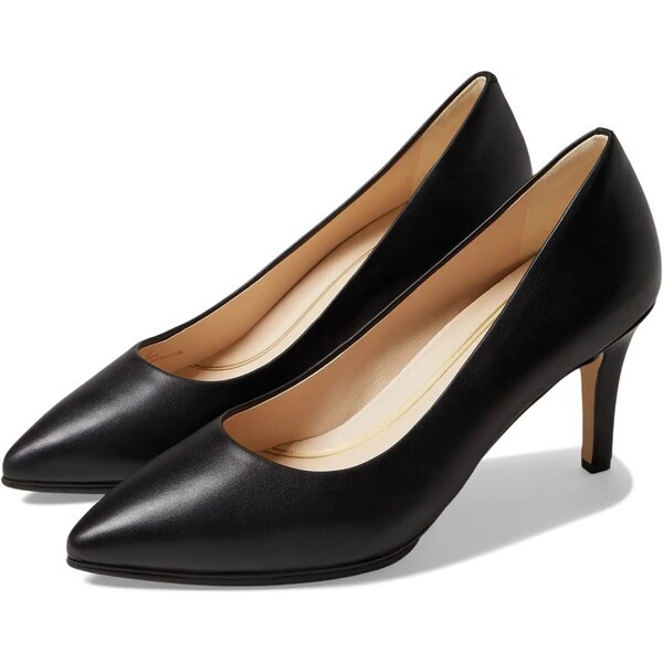 コールハーン レディース ヒール シューズ Grand Ambition Pump (75 mm) Black Leather