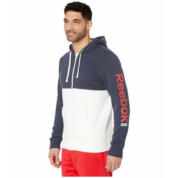 リーボック メンズ パーカー スウェットシャツ アウター Training Essentials Full Zip Hoodie Heritage Navy お洒落無限大 Centrodeladultomayor Com Uy