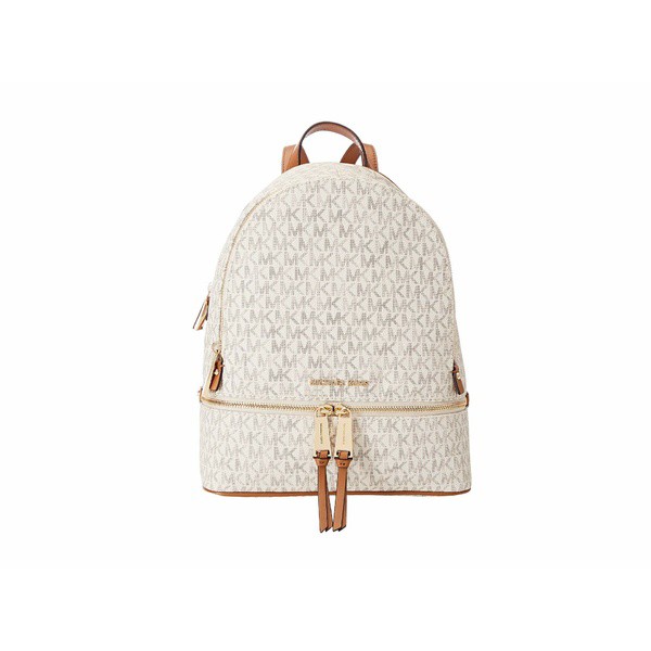 マイケルコース レディース バックパック・リュックサック バッグ Rhea Zip Medium Backpack Vanilla