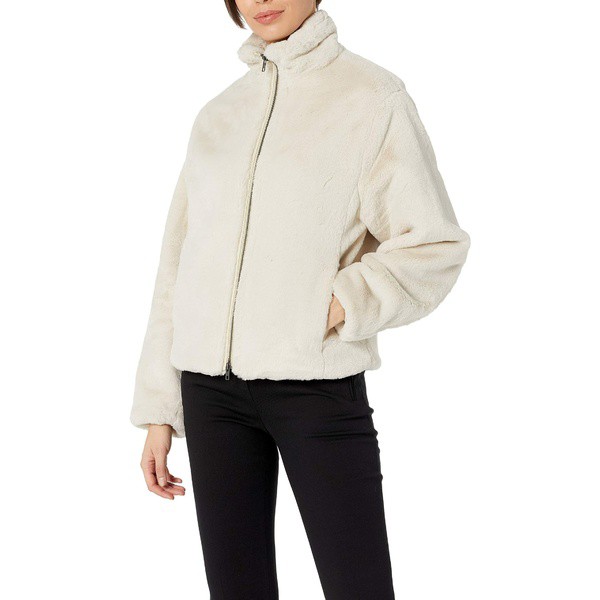 ヴィンス レディース コート アウター Women's Plush Jacket Crme