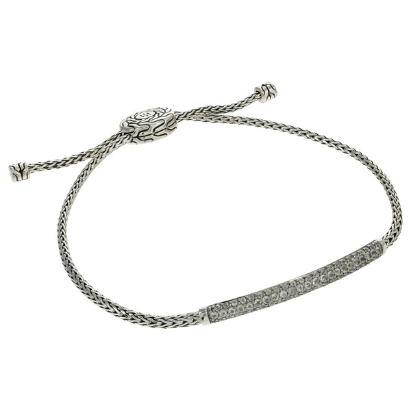 ジョン・ハーディー レディース ブレスレット・バングル・アンクレット アクセサリー Classic Chain Silver Mini Chain Pull Through Bra