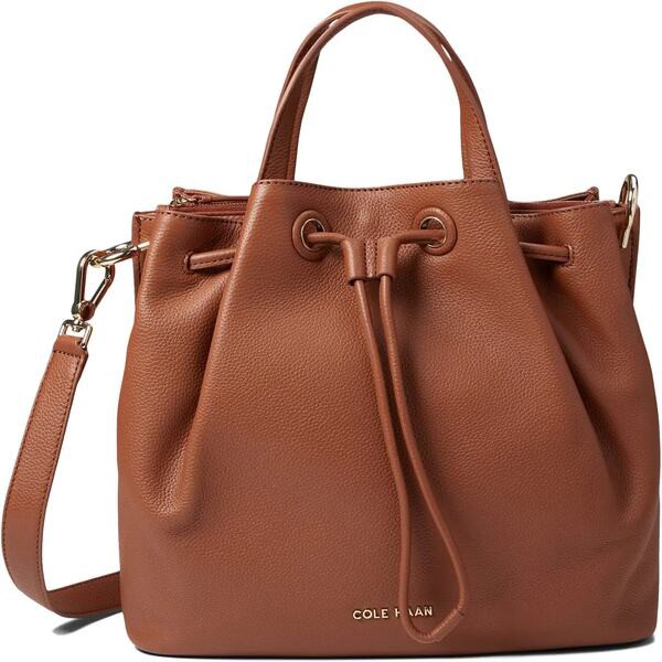 コールハーン レディース ハンドバッグ バッグ Grand Ambition Bucket Bag British Tan