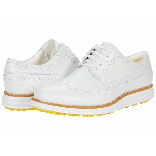 コールハーン メンズ スニーカー シューズ Original Grand Golf Waterproof White/White