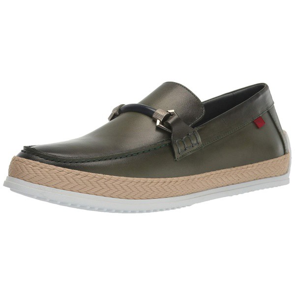 マークジョセフニューヨーク メンズ スリッポン・ローファー シューズ Men's Leather Luxury Deck Shoe with Bit Buckle/Rope Detail Boa