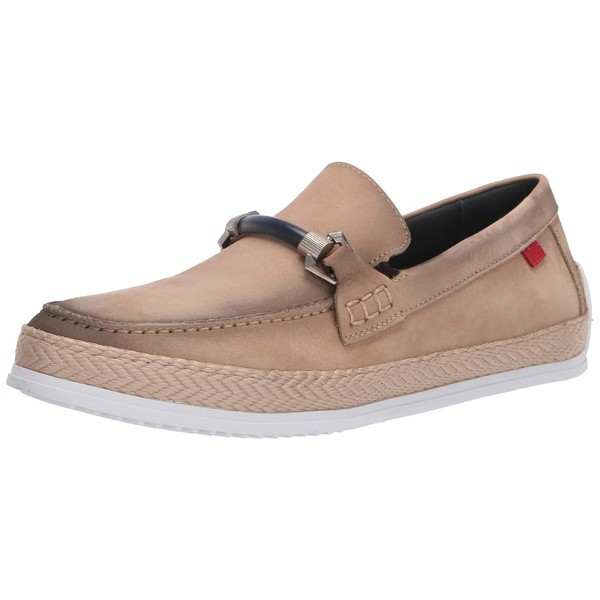 マークジョセフニューヨーク メンズ スリッポン・ローファー シューズ Men's Leather Luxury Deck Shoe with Bit Buckle/Rope Detail Boa