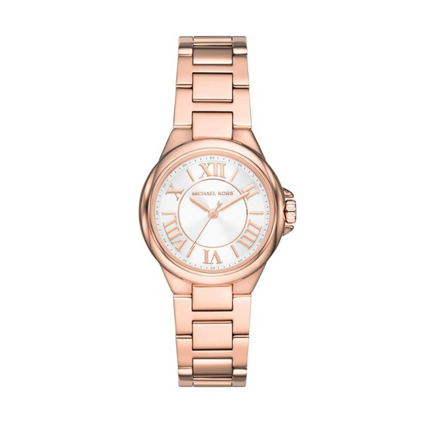 マイケルコース レディース 腕時計 アクセサリー MK7256 - Camille 3 Hand Watch Rose Gold Tone