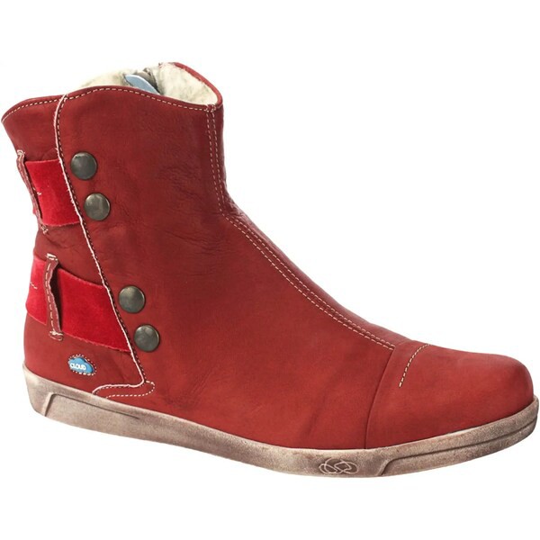 クラウド レディース ブーツ＆レインブーツ シューズ Aline Boot Wool Lining Red