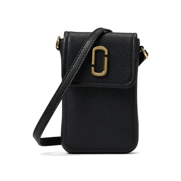 マークジェイコブス レディース ハンドバッグ バッグ The Glam Shot Wallet On A Chain Black