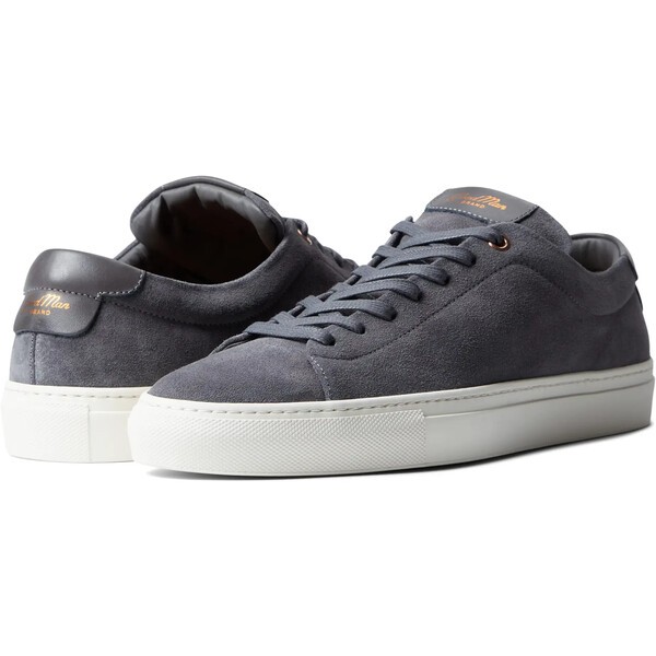 グッドマンブランド メンズ スニーカー シューズ Edge Low Top Charcoal/Suede