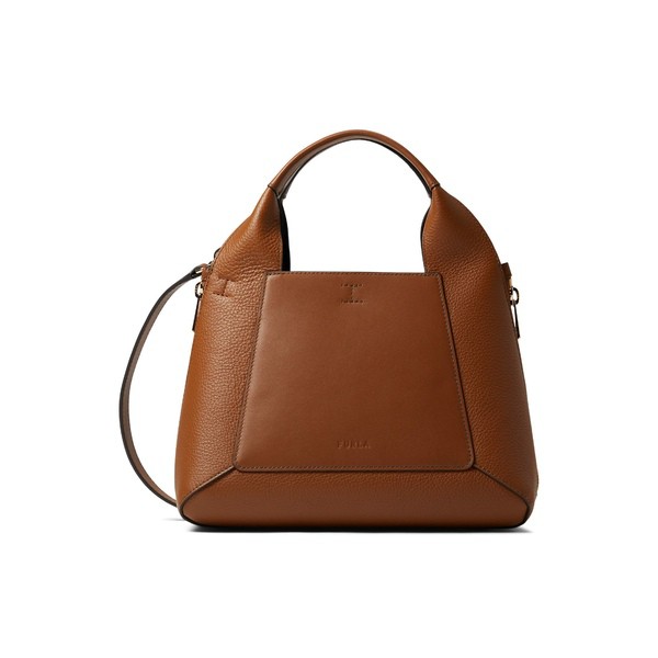 フルラ レディース ハンドバッグ バッグ Gilda Medium Tote Cognac/Nero