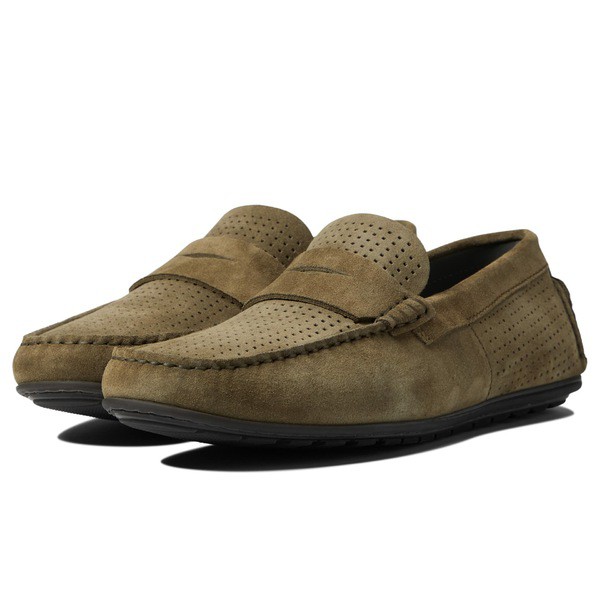 ヒューゴボス メンズ スリッポン・ローファー シューズ Dandy Moccasins Stone Beige