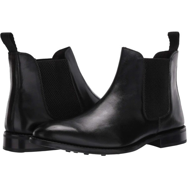 アンソニー ヴィア メンズ ブーツ＆レインブーツ シューズ Jefferson Chelsea Boot Black