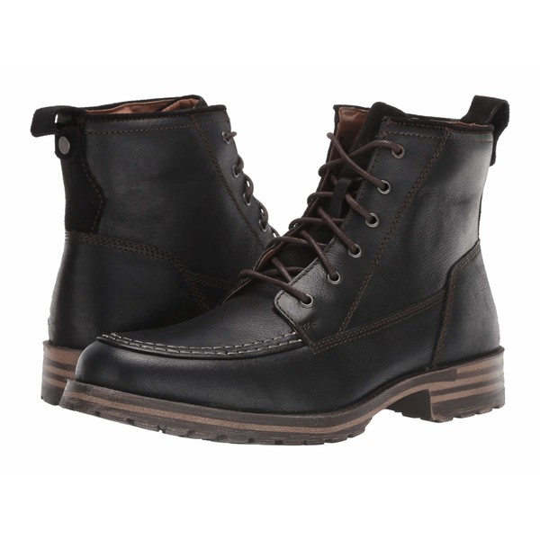 感謝価格 ラッキーブランド メンズ メンズ ブーツ レインブーツ シューズ Garrison Black Black Distressed Full シューズ Grain 西多摩郡 6b4059 Jycomputers Net