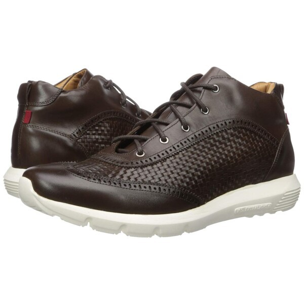 マークジョセフニューヨーク メンズ スニーカー シューズ Men's Leather Extra Lightweight Wingtip Ankle Boot Brown Nappa/Weave