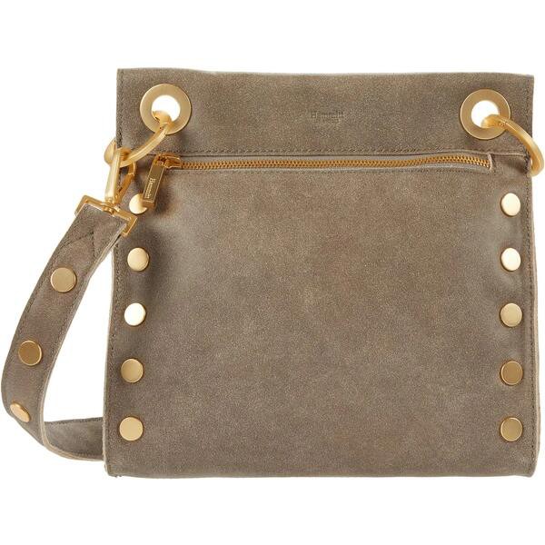 ハミット レディース ハンドバッグ バッグ Tony Medium Small Crossbody Pewter/Brushed Gold