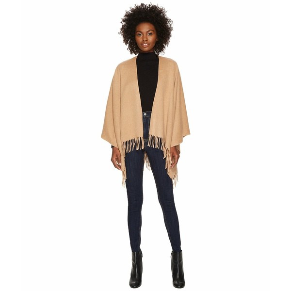 ラグアンドボーン レディース シャツ トップス Cashmere Poncho Heathered Camel