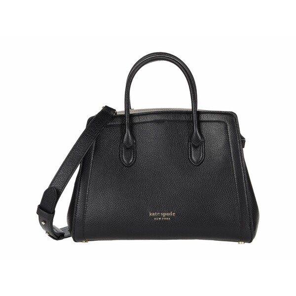 ケイト スペード レディース ハンドバッグ バッグ Knott Medium Satchel Black