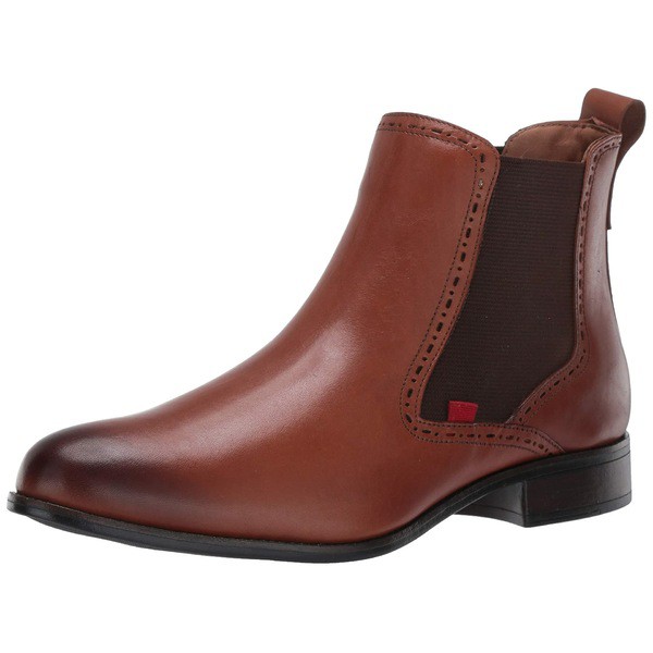 マークジョセフニューヨーク レディース ブーツ＆レインブーツ シューズ Women's Leather Chelsea Boot with Perforated Detail Chukka T