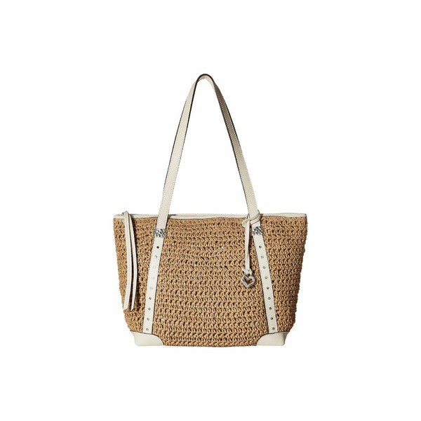 ブライトン レディース ハンドバッグ バッグ Dayton Tote Wheat/White