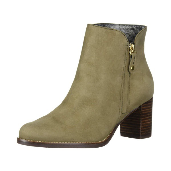 マークジョセフニューヨーク レディース ブーツ＆レインブーツ シューズ Women's Leather Block Heel Ankle Boot Olive Nubuck