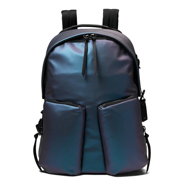 トゥミ レディース バックパック・リュックサック バッグ Meadow Backpack Iridescent Blue