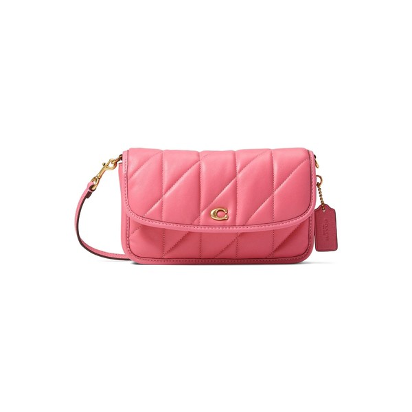 コーチ レディース ハンドバッグ バッグ Quilted Pillow Leather Hayden Crossbody Petunia