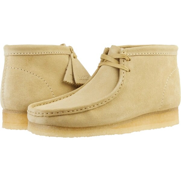 クラークス メンズ ブーツ＆レインブーツ シューズ Wallabee Boot Maple Suede