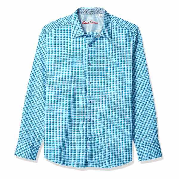 ロバートグラハム メンズ シャツ トップス Men's Niles L/S Woven Shirt Blue