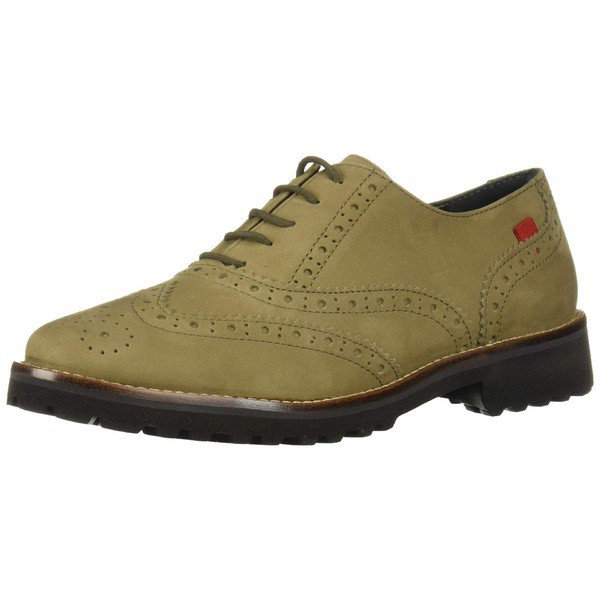 マークジョセフニューヨーク レディース オックスフォード シューズ Women's Leather Eva Lightweight Technology Oxford Wingtip Olive