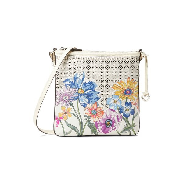 ブライトン レディース ハンドバッグ バッグ Terracina Messenger Bag White Multi