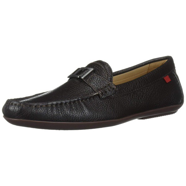 マークジョセフニューヨーク メンズ スリッポン・ローファー シューズ Men's Made in Brazil Leather/Metal Bit Driving Loafer Brown Gr