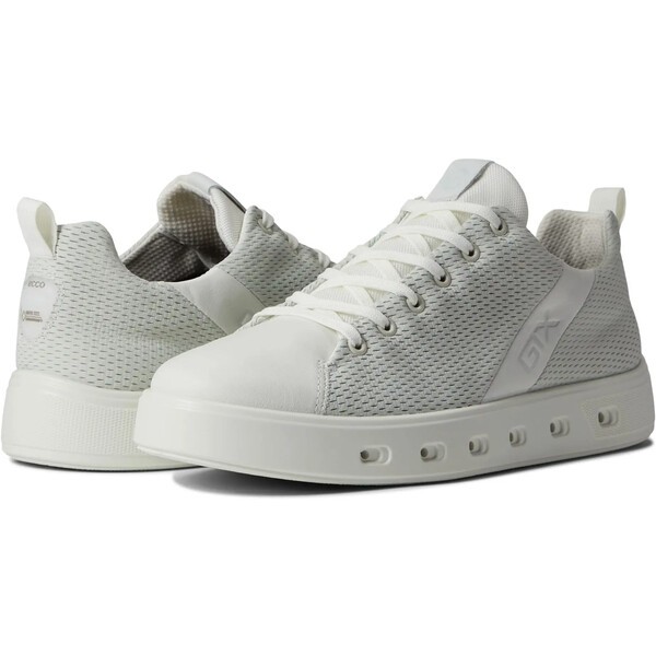 エコー メンズ スニーカー シューズ Street 720 Vented GORE-TEX Waterproof Athletic Sneaker White/White