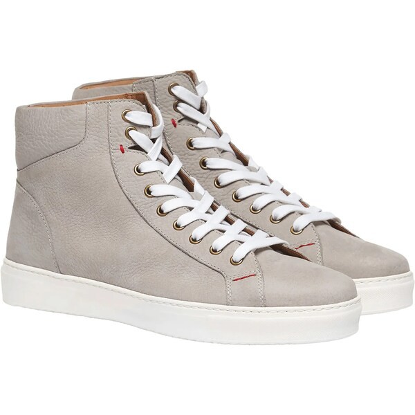 モラル コード メンズ スニーカー シューズ Donald Driver Thrive High-Top Sneaker Light Grey