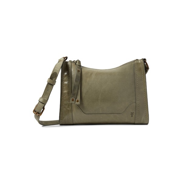 フライ レディース ハンドバッグ バッグ Melissa Zip Crossbody Wild Sage