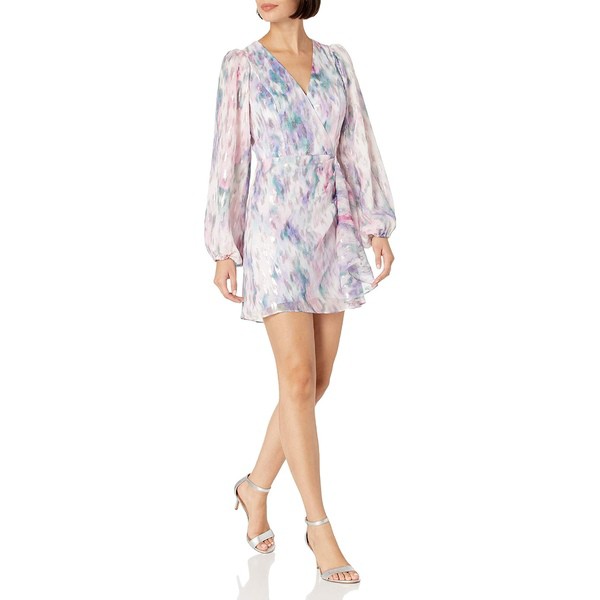 パーカー レディース ワンピース トップス Women's Long Sleeve, Roslyn Dress Watercolor Haze