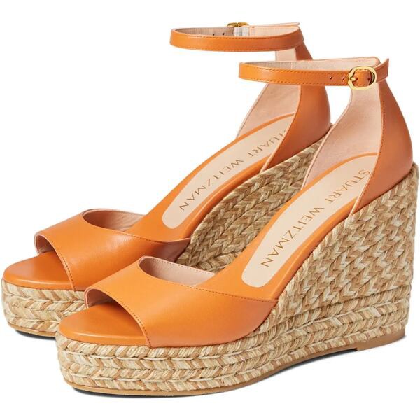 スチュアート ワイツマン レディース ヒール シューズ Nudistcurve Espadrille Wedge Honey