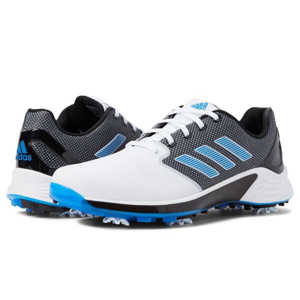 アディダス メンズ スニーカー シューズ ZG21 Footwear White/Blue Rush/Core Black