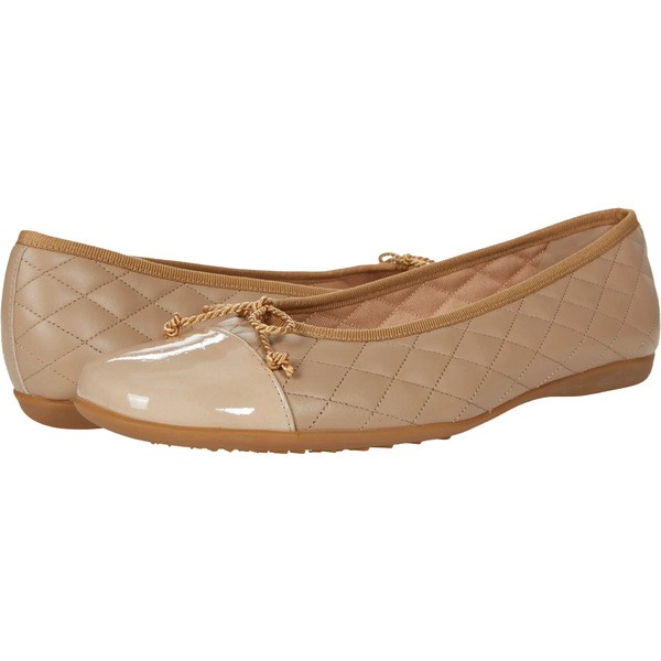 フレンチソール レディース サンダル シューズ PassportR Flat Latte Patent Leather