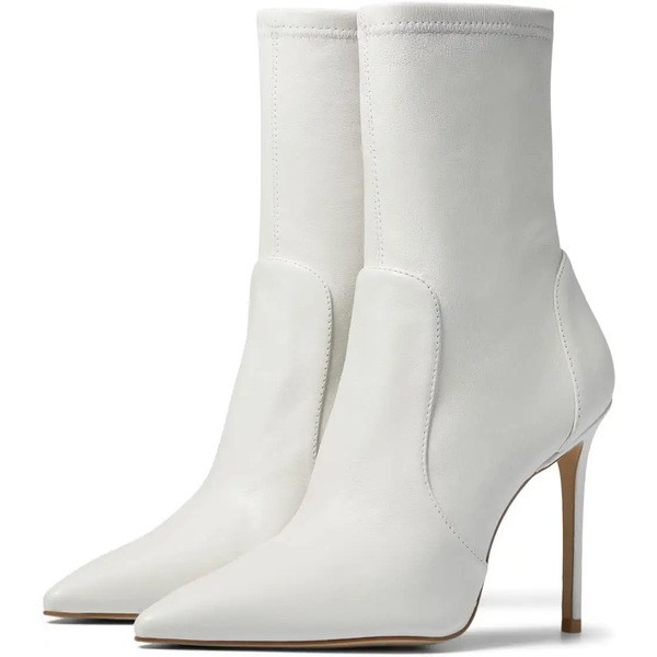 スチュアート ワイツマン レディース ブーツ＆レインブーツ シューズ Stuart 100 Stretch Bootie White