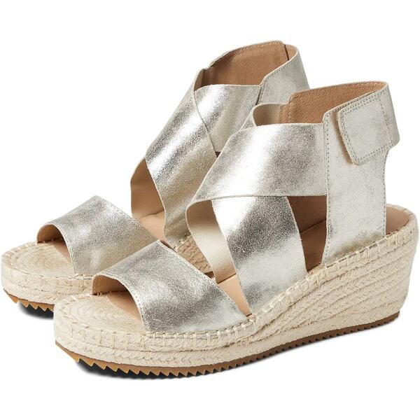 エイリーンフィッシャー レディース ヒール シューズ Willow Platinum Glitter Suede