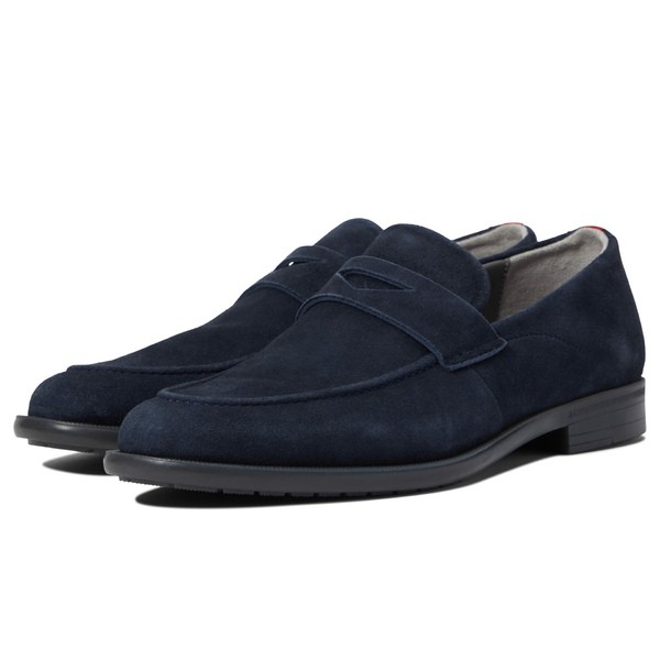 ヒューゴボス メンズ スリッポン・ローファー シューズ Kyron Loafer Navy