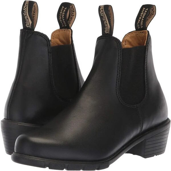 ブランドストーン レディース ブーツ＆レインブーツ シューズ BL1671 Heeled Chelsea Boot Black