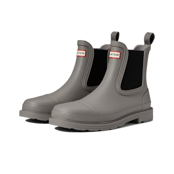 ハンター レディース ブーツ＆レインブーツ シューズ Commando Chelsea Boot Grey Heron