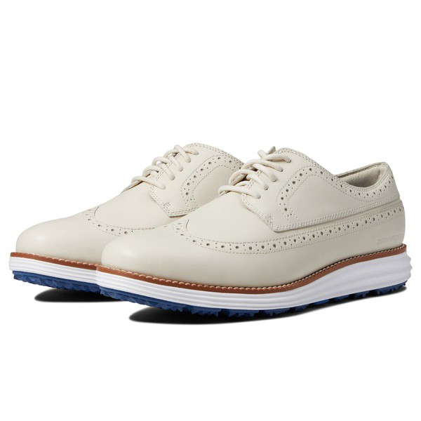 コールハーン メンズ スニーカー シューズ Originalgrand Wing Ox Golf Birch/British Tan/Bright Cobalt