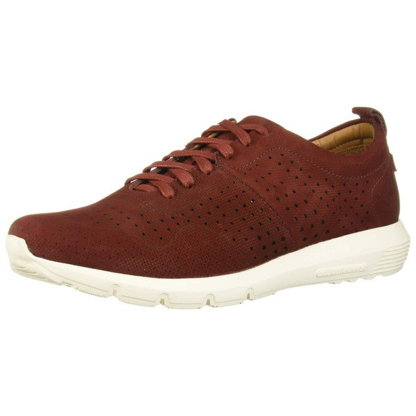 マークジョセフニューヨーク メンズ スニーカー シューズ Men's Leather Made in Brazil Grand Central Sneaker Bordo Zig-zag Nubuck