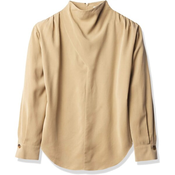 ヴィンス レディース シャツ トップス Women's Cowl Neck Long Sleeve Blouse Hazel