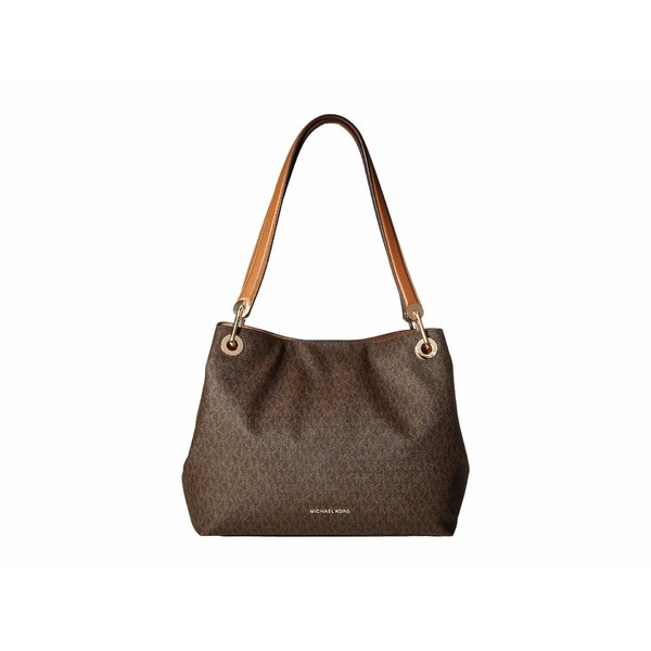 マイケルコース レディース ハンドバッグ バッグ Raven Large Shoulder Tote Brown