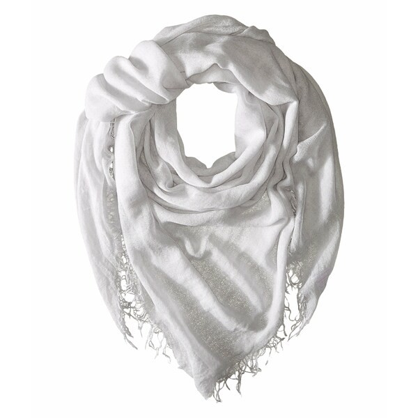 チャンルー レディース マフラー・ストール・スカーフ アクセサリー Cashmere and Silk Scarf Glacier Grey