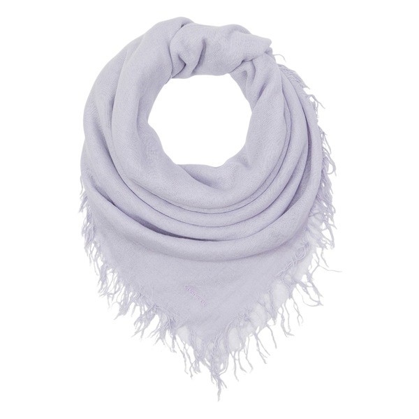 チャンルー レディース マフラー・ストール・スカーフ アクセサリー Cashmere and Silk Scarf Lilac Hint