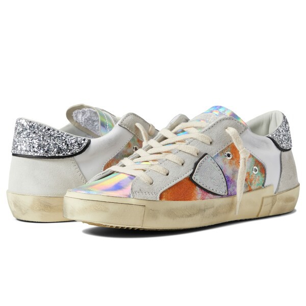 フィリップモデル レディース スニーカー シューズ PRSX Low Sneaker Metal Batik/Silver Multi